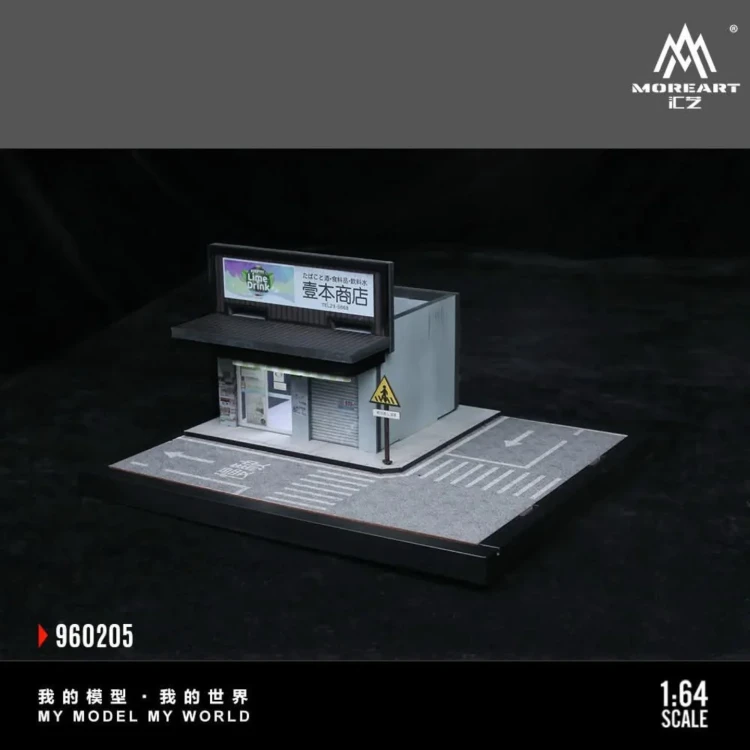MoreArt Diorama Scena uliczna – Assembly Series 05 1:64 scena 2
