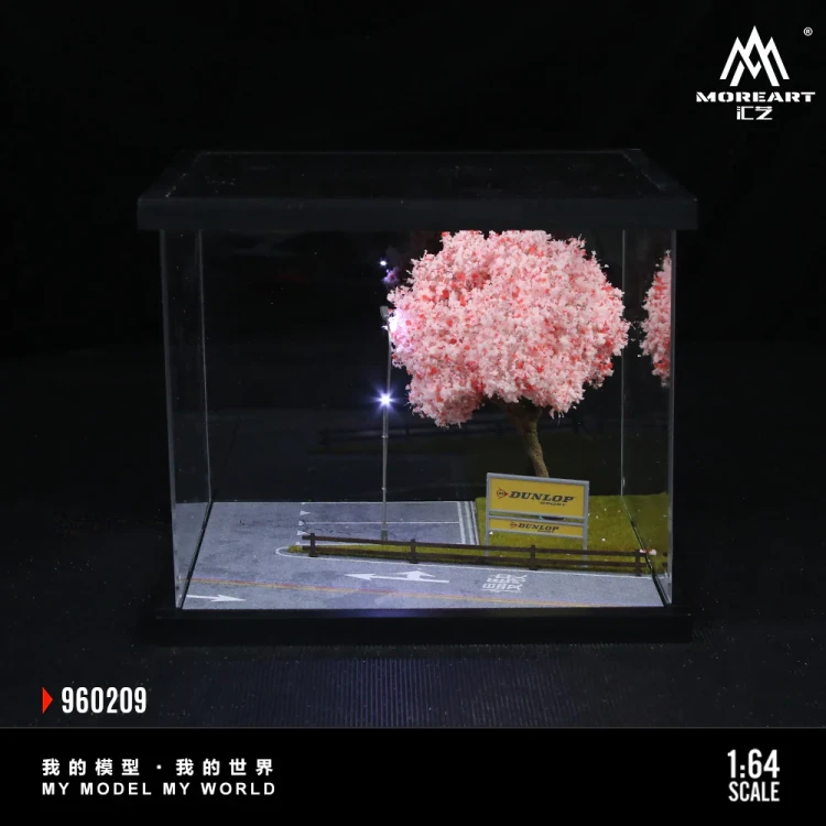 MoreArt Diorama Scena uliczna Sakura Street – Assembly Series 09 1:64 scena