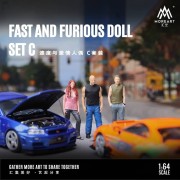 MoreArt Figurki Fast &amp; Furious 1:64 scena