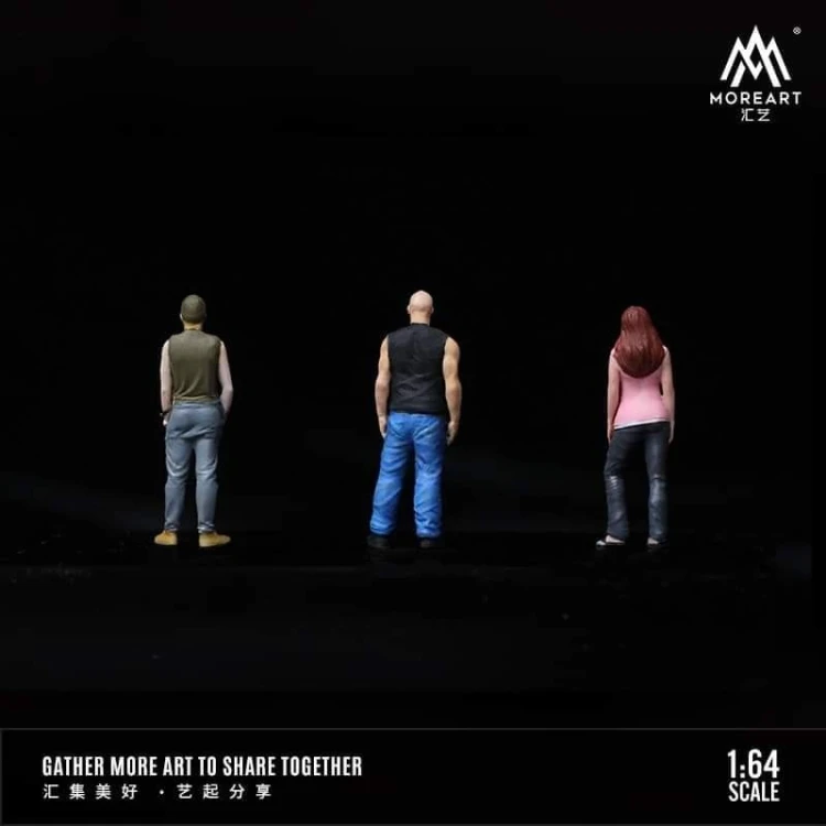 MoreArt Figurki Fast &amp; Furious 1:64 tył