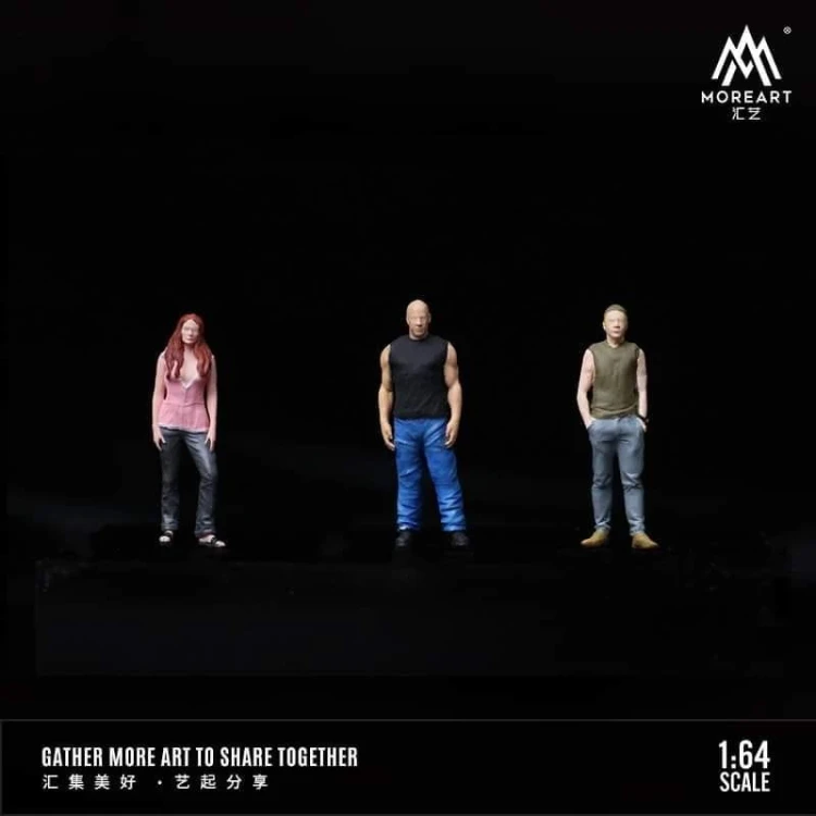 MoreArt Figurki Fast &amp; Furious 1:64 przód