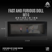 MoreArt Figurki Fast &amp; Furious 1:64 box