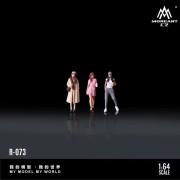 MoreArt Figurki Urban Milk Tea Beautiful Girl Set 1:64 przód