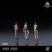 MoreArt Figurki Beautiful Girl Doll Set 1:64 detal 2