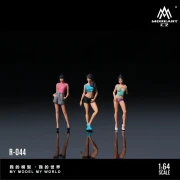 MoreArt Figurki Beautiful Girl Doll Set 1:64 detal