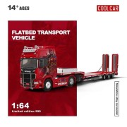 Cool.Car Scania flatbed transport vehicle - Optimus Prime 1:64 bok
