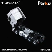 TimeMicro X Perka Mercedes BENZ FLATBED TRANSPORT VEHICLE 1:64 detal