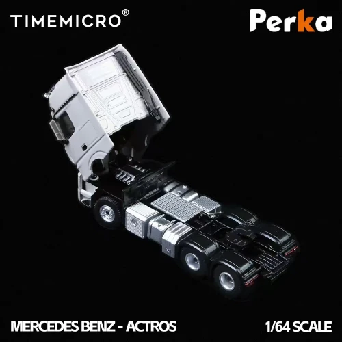 TimeMicro X Perka Mercedes BENZ FLATBED TRANSPORT VEHICLE 1:64 detal