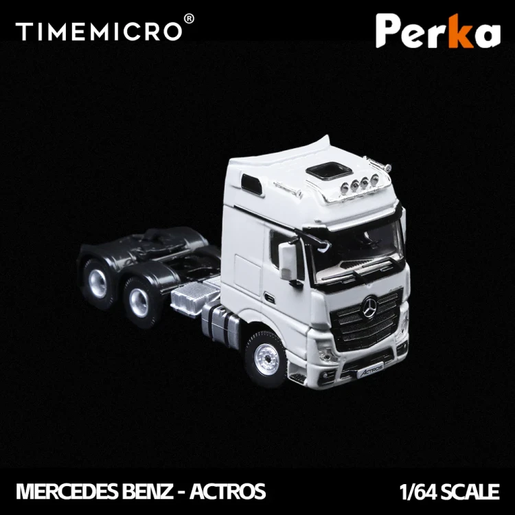 TimeMicro X Perka Mercedes BENZ FLATBED TRANSPORT VEHICLE 1:64 bok