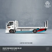 TimeMicro H300 Flatbed Transport Trailer Martini 1:64 bok
