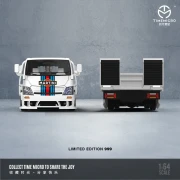 TimeMicro H300 Flatbed Transport Trailer Martini 1:64 detal