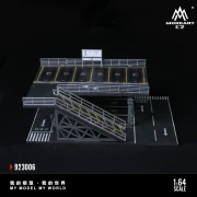 MoreArt Diorama Structure Platform Carpark 1:64 przód detal