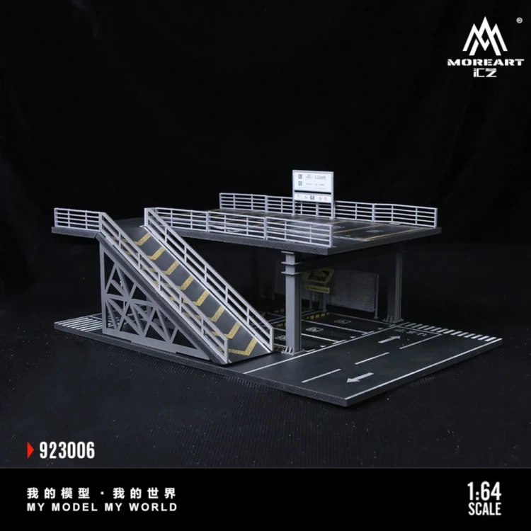 MoreArt Diorama Structure Platform Carpark 1:64 bok