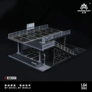 MoreArt Diorama Structure Platform Carpark 1:64 góra