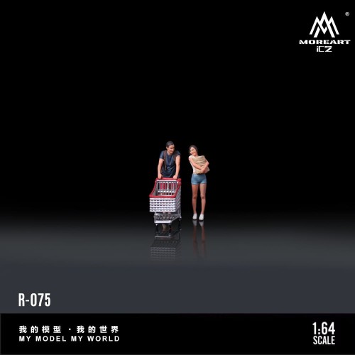 MoreArt Urban Companion Shopping Figure Set 1:64 tył