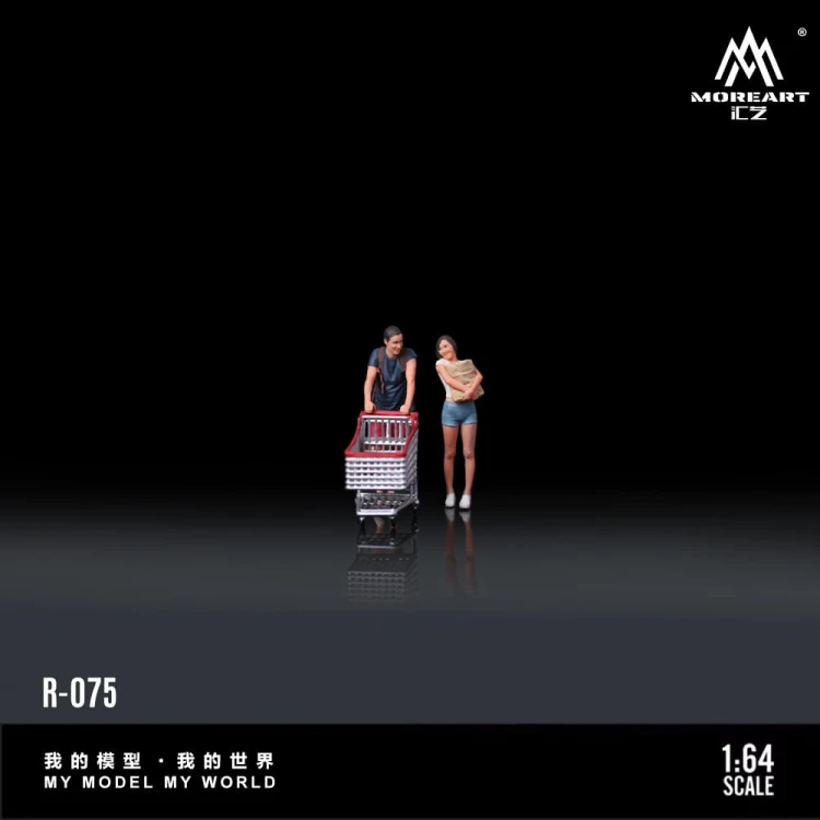 MoreArt Urban Companion Shopping Figure Set 1:64 tył