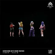 MoreArt Figurki Street Photo Girl Figure Set 1:64 tył