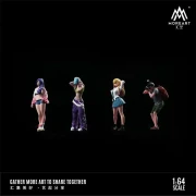 MoreArt Figurki Street Photo Girl Figure Set 1:64 bok