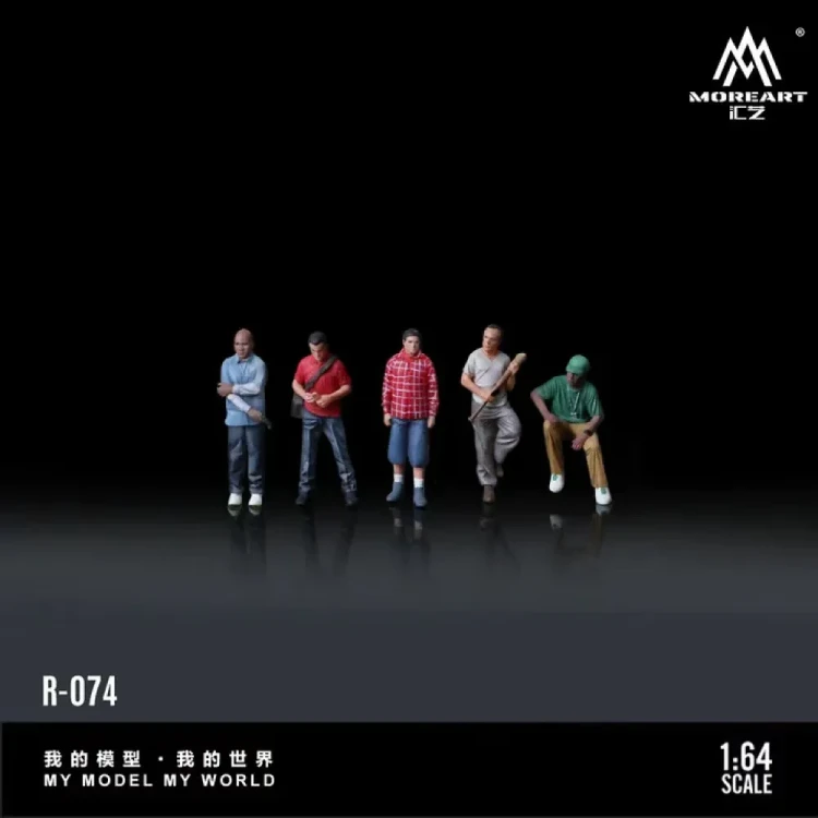 MoreArt Figurki GTA Character Set 1:64  tył