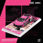 ModernArt Lamborghini Aventador SVJ and H300 Trailer Set Drive Force 1:64 przód detal