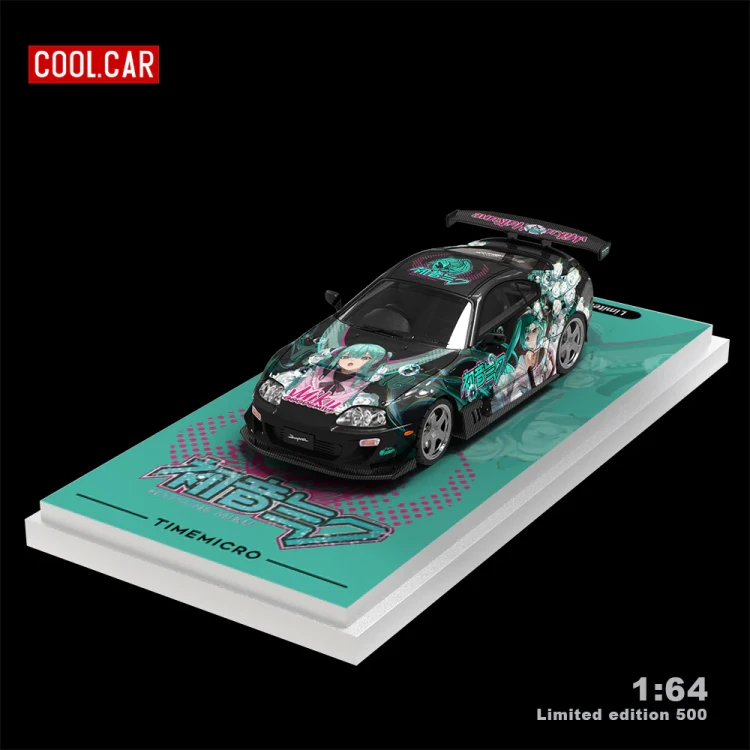 Cool.Car Toyota Supra Hatsune Miku livery 1:64 przód