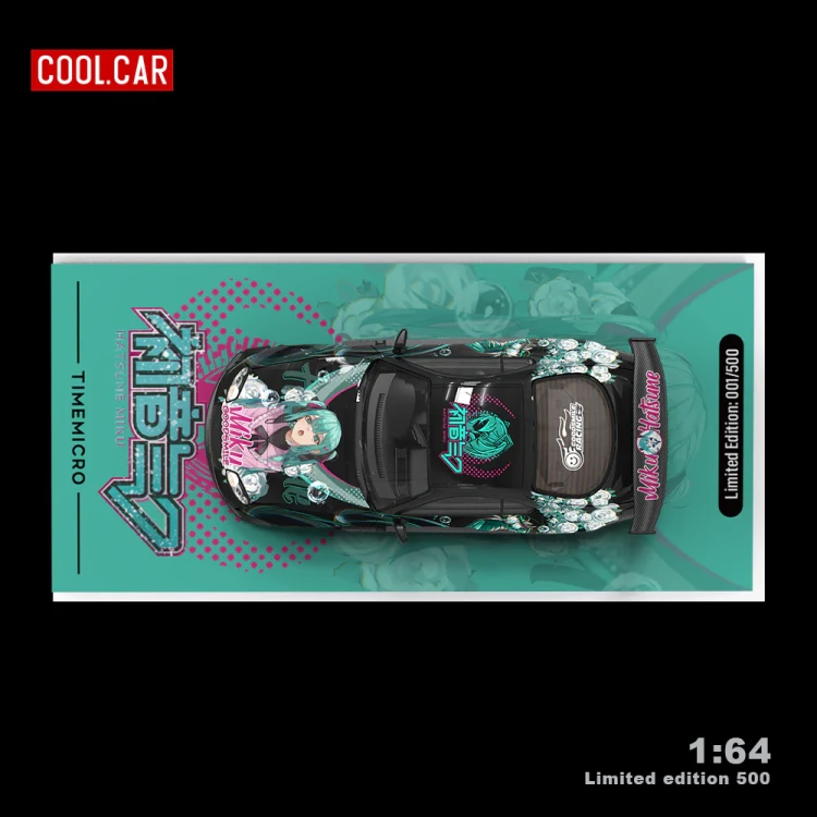 Cool.Car Toyota Supra Hatsune Miku livery 1:64 góra