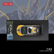 Cool.Car Honda Civic Gundam Series yellow 1:64 góra