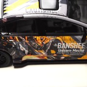 Cool.Car Honda Civic Gundam Series yellow 1:64 detal