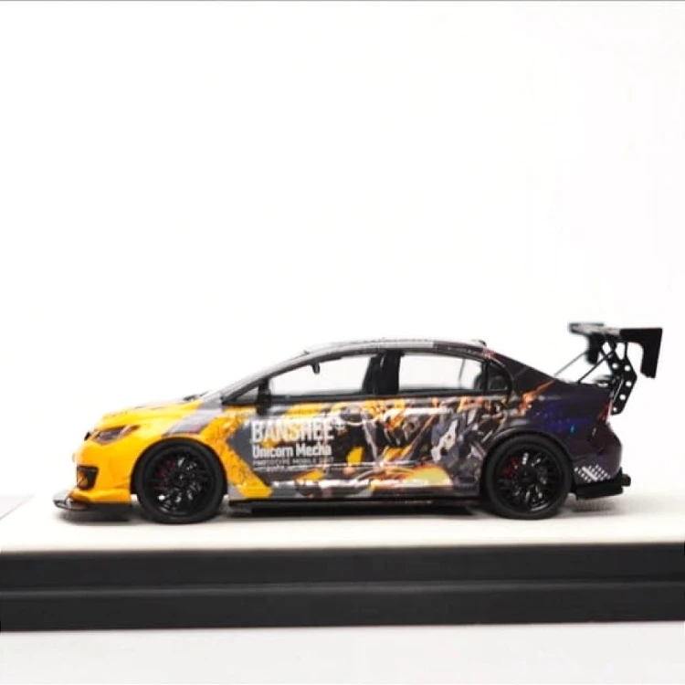 Cool.Car Honda Civic Gundam Series yellow 1:64 bok