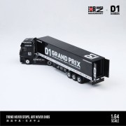 ModernArt X Perka D1 GRAND PRIX Mercedes Actros Container Truck 1:64 tył