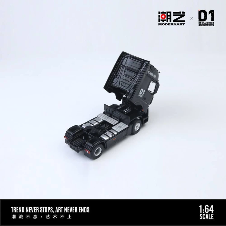 ModernArt X Perka D1 GRAND PRIX Mercedes Actros Container Truck 1:64 ciągnik