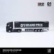 ModernArt X Perka D1 GRAND PRIX Mercedes Actros Container Truck 1:64 bok