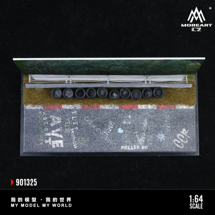 MoreArt Diorama Nürburgring Circuit Scene 1:64 góra