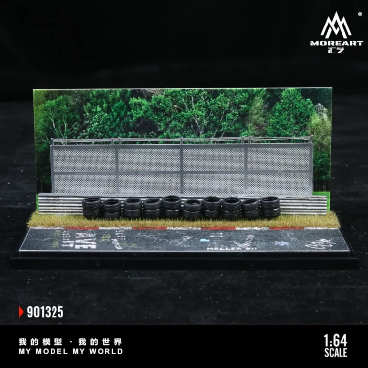 MoreArt Diorama Nürburgring Circuit Scene 1:64 detal