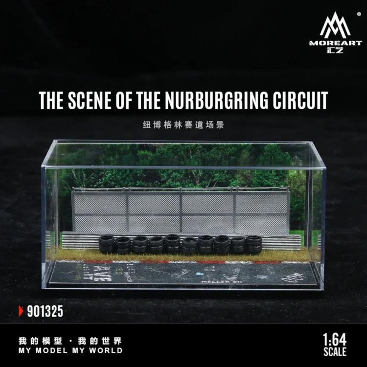 MoreArt Diorama Nürburgring Circuit Scene 1:64 box