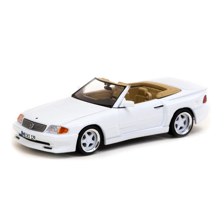 Tarmac Works Mercedes-Benz SL 500 Koenig Specials White 1:64 przód
