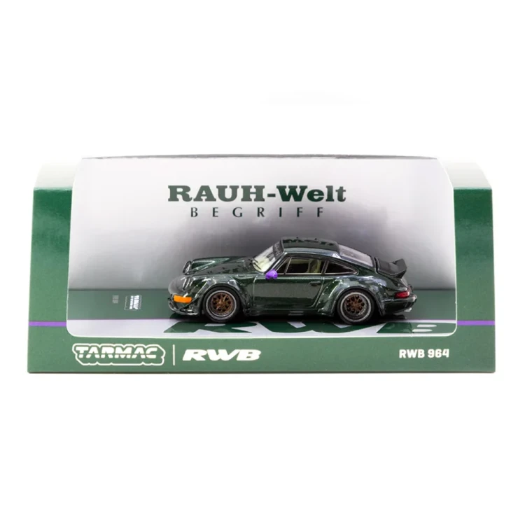 Tarmac Works RWB 964 Green 1:64 box