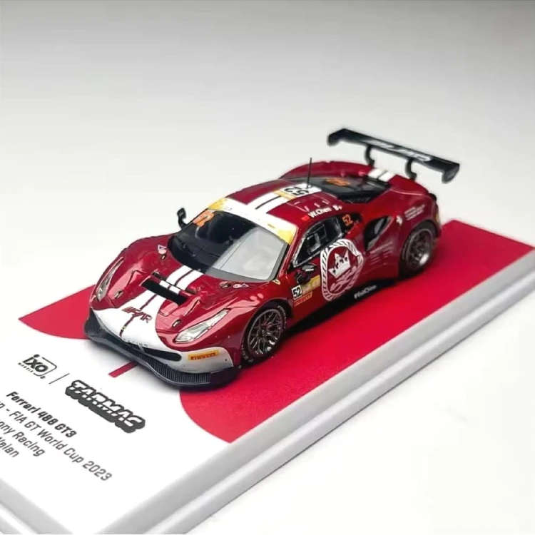 Tarmac Works Ferrari 488 GT3 Macau GT Cup World Cup 2023 1:64 przód