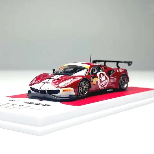 Tarmac Works Ferrari 488 GT3 Macau GT Cup World Cup 2023 1:64 przód detal