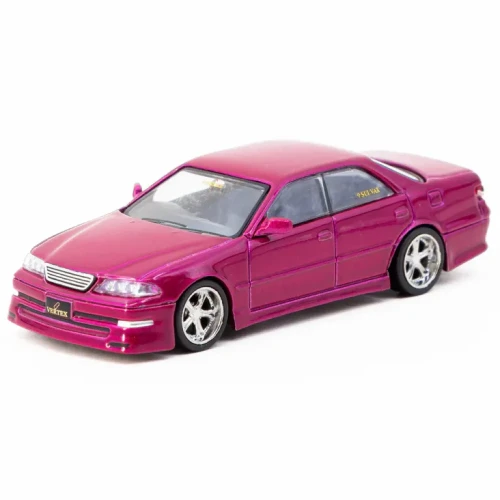 Tarmac Works VERTEX Mark II JZX100 JDM Red Metallic 1:64 przód