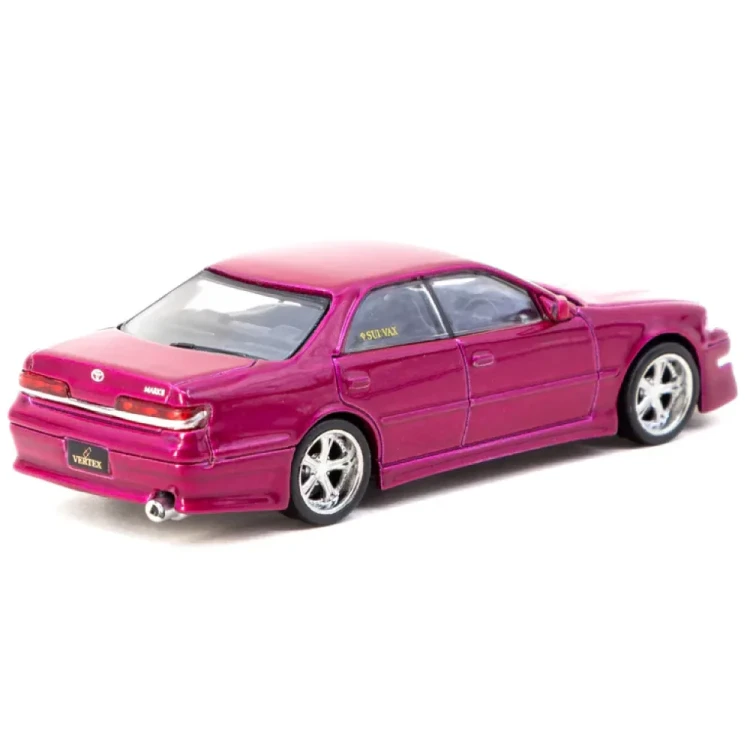 Tarmac Works VERTEX Mark II JZX100 JDM Red Metallic 1:64 tył