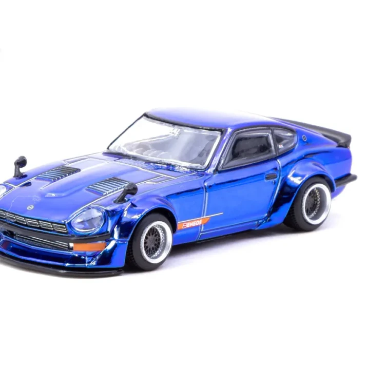 Tarmac Works Nissan Fairlady Z S30 Widebody Blue - Designed by Jon Sibal 1:64 chase