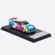 My Model Collect Nissan GT-R R35 Liberty Walk Hello Kitty 1:64 przód