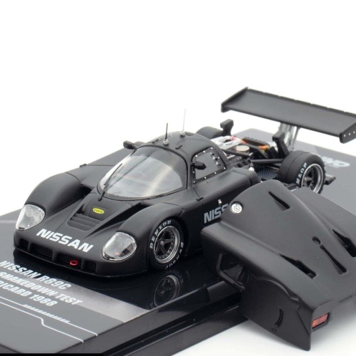 Inno64 Nissan R89C Le Mans Shakedown Test Paul Ricard 1988 1:64 przód detal