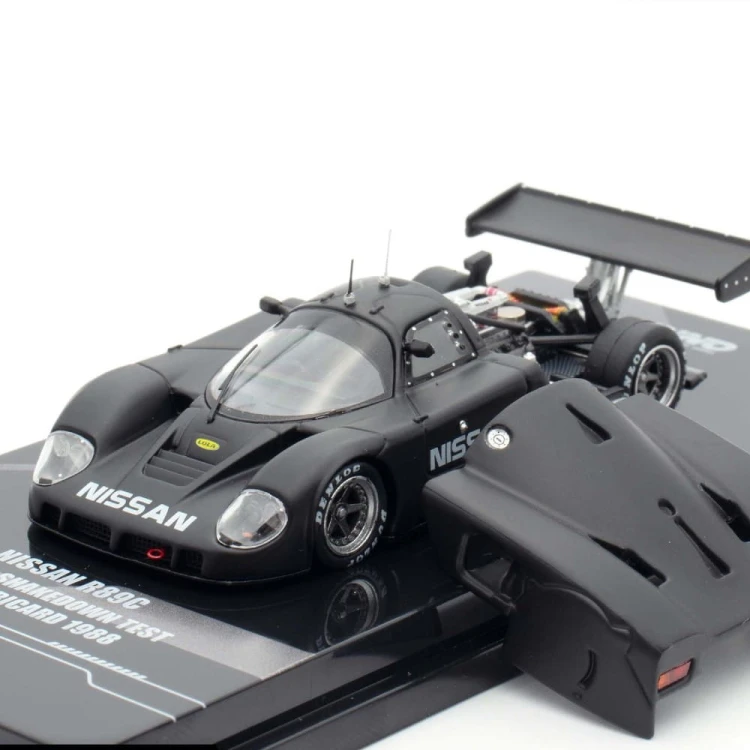 Inno64 Nissan R89C Le Mans Shakedown Test Paul Ricard 1988 1:64 przód detal