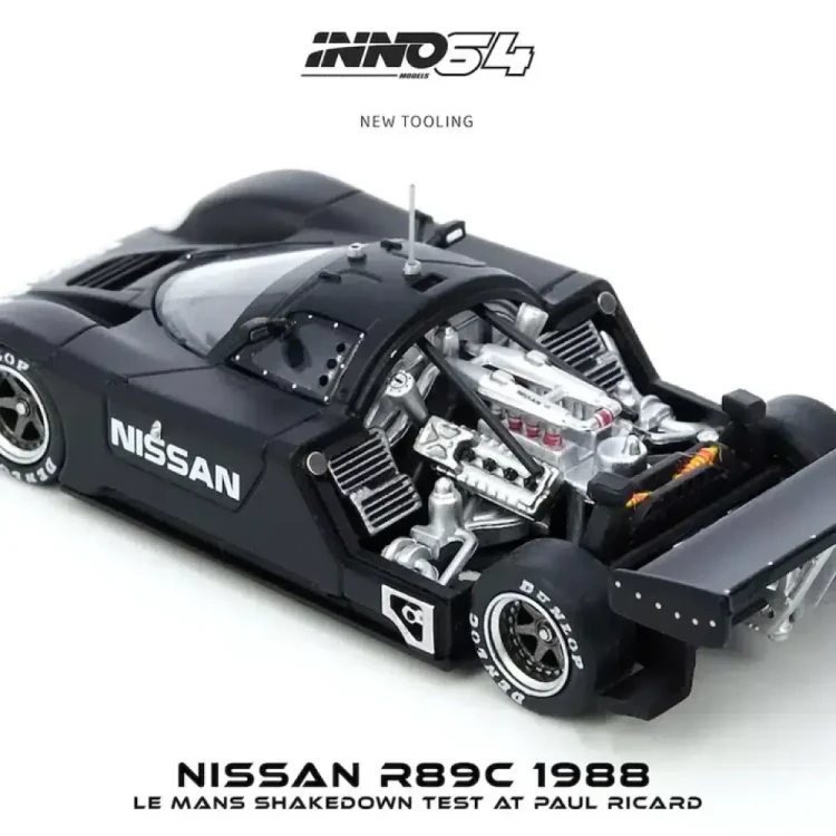 Inno64 Nissan R89C Le Mans Shakedown Test Paul Ricard 1988 1:64 góra