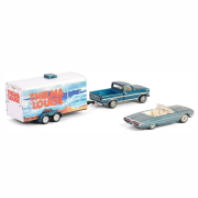Greenlight 1967 Ford F-250 &amp; 1966 Ford Thunderbird convertible - trailer 1:64 tył
