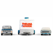 Greenlight 1967 Ford F-250 &amp; 1966 Ford Thunderbird convertible - trailer 1:64 przód detal