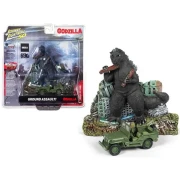 ohnny Lightning 50 Years Willys MB Jeep Japan Police Reserve Corps Godzilla - Ground 1:64 przód