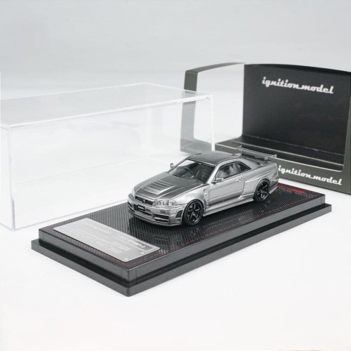 Ignition Model Nissan Skyline R34 Nismo Omori Factory CRS 1:64 box